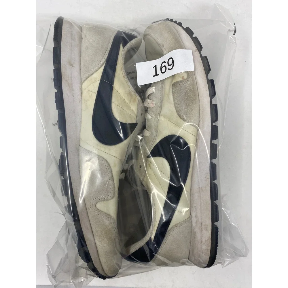 Nike Air Pegasus 83 Mens Sail Black Retro Running Shoes DH8229-100 Size 11